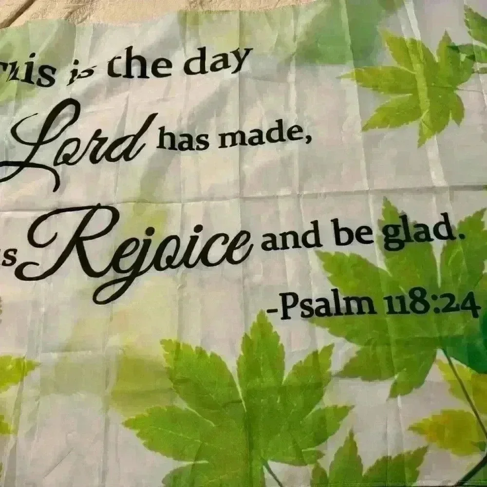 Religious Wall Tapestry Psalms 118:24 BNWOT